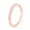 Thumbnail Image 2 of THE LEO First Light Diamond Wedding Band 1/4 ct tw Round-cut 14K Rose Gold