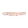 Thumbnail Image 3 of THE LEO First Light Diamond Wedding Band 1/4 ct tw Round-cut 14K Rose Gold