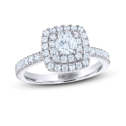 THE LEO Diamond Engagement Ring 3/4 ct tw Round-cut 14K White Gold