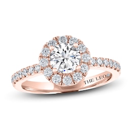 THE LEO Diamond Engagement Ring 1-1/8 ct tw Round-cut 14K Rose Gold