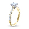 Thumbnail Image 2 of THE LEO Diamond Engagement Ring 1-3/8 ct tw Princess/Round 14K Yellow Gold