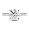 Thumbnail Image 3 of Diamond Engagement Ring 1-1/2 ct tw Round-cut 14K White Gold