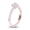 Thumbnail Image 2 of THE LEO Diamond Engagement Ring 1/2 ct tw Round-cut 14K Rose Gold