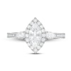 Thumbnail Image 2 of Neil Lane Premiere Diamond Engagement Ring 1-1/3 ct tw Marquise/Pear/Round-Cut 14K White Gold