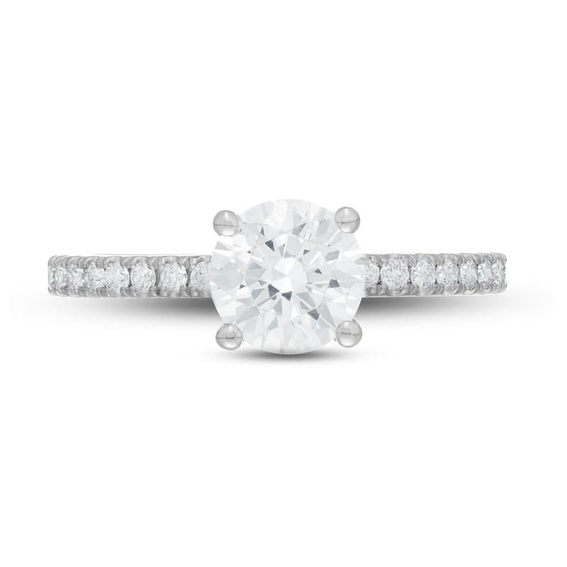 Main Image 2 of Neil Lane Round-cut Diamond Engagement Ring 1-7/8 ct tw 14K White Gold