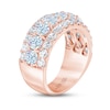 Thumbnail Image 2 of THE LEO First Light Diamond Anniversary Ring 3 ct tw Round-cut 14K Rose Gold