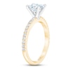 Thumbnail Image 1 of THE LEO First Light Diamond Princess-Cut Engagement Ring 1-1/5 ct tw 14K Yellow Gold