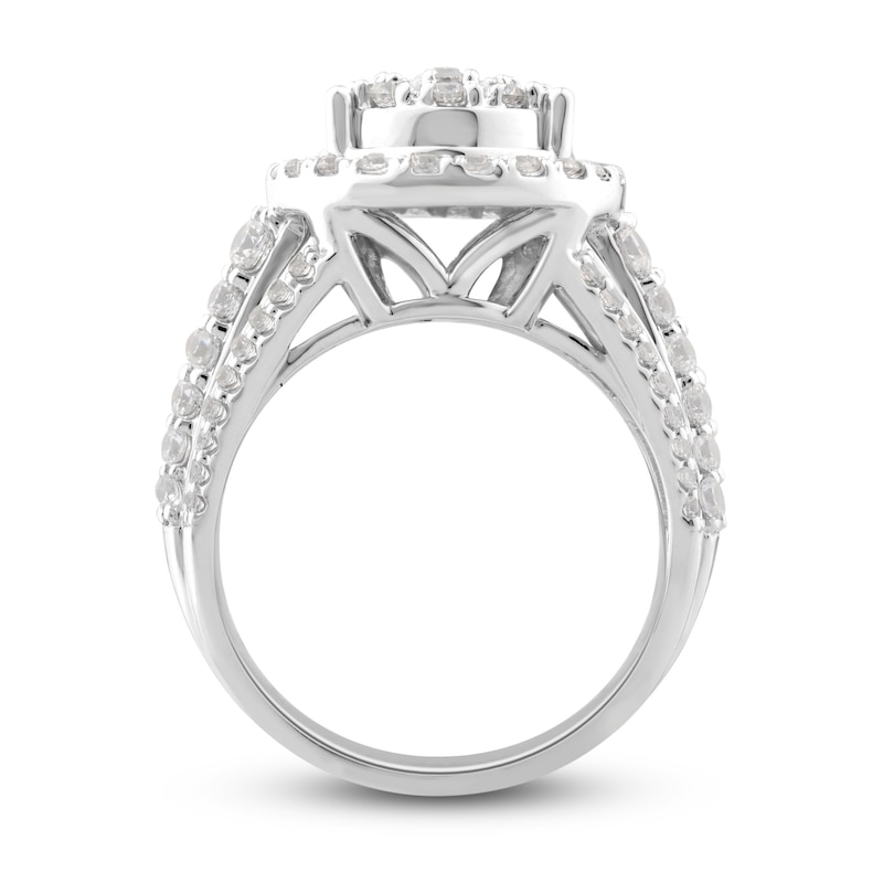 Main Image 3 of Diamond Engagement 2 ct tw Round-Cut 10K White Gold