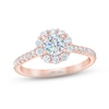 Thumbnail Image 1 of THE LEO First Light Diamond Engagement Ring 1 ct tw 14K Rose Gold