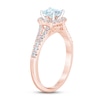 Thumbnail Image 2 of THE LEO First Light Diamond Princess-Cut Engagement Ring 3/4 ct tw 14K Rose Gold