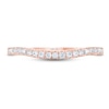 Thumbnail Image 3 of THE LEO First Light Diamond Wedding Band 1/6 ct tw 14K Rose Gold