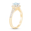 Thumbnail Image 2 of THE LEO First Light Diamond Princess-Cut Engagement Ring 3/4 ct tw 14K Yellow Gold