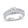 Thumbnail Image 1 of Diamond Engagement Ring 1-1/4 ct tw Round-cut 14K White Gold