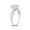 Thumbnail Image 2 of Diamond Engagement Ring 1/2 ct tw Round-cut 10K White Gold