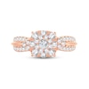 Thumbnail Image 3 of Diamond Engagement Ring 1 ct tw Round-cut 10K Rose Gold