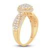 Thumbnail Image 1 of Diamond Engagement Ring 1 ct tw Round & Baguette-cut 10K Yellow Gold