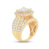 Thumbnail Image 2 of Diamond Engagement Ring 4 ct tw Princess, Round & Baguette-cut 10K Yellow Gold