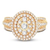 Thumbnail Image 2 of Diamond Engagement Ring 1 ct tw Round-cut 10K Yellow Gold