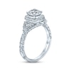 Thumbnail Image 2 of Monique Lhuillier Bliss Diamond Engagement Ring 1-7/8 ct tw Round, Marquise & Pear-Shaped 18K White Gold