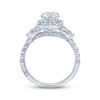 Thumbnail Image 3 of Monique Lhuillier Bliss Diamond Engagement Ring 1-7/8 ct tw Round, Marquise & Pear-Shaped 18K White Gold