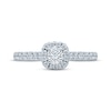 Thumbnail Image 4 of Monique Lhuillier Bliss Diamond Engagement Ring 7/8 ct tw Round-cut 18K White Gold