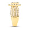 Thumbnail Image 2 of Diamond Engagement Ring 1-1/2 ct tw Round-cut 10K Yellow Gold