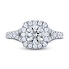 Thumbnail Image 3 of THE LEO Ideal Cut Diamond Engagement Ring 1-3/8 ct tw Round-cut 14K White Gold