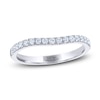 Thumbnail Image 1 of THE LEO Ideal Cut Diamond Wedding Band 1/4 ct tw Round-cut 14K White Gold