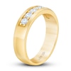 Thumbnail Image 2 of Men's THE LEO First Light Diamond Wedding Band 3/4 ct tw 14K Yellow Gold