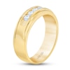 Thumbnail Image 2 of Men's THE LEO First Light Diamond Wedding Band 1/2 ct tw 14K Yellow Gold