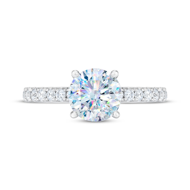 Main Image 4 of THE LEO First Light Diamond Engagement Ring 1-7/8 ct tw 14K White Gold