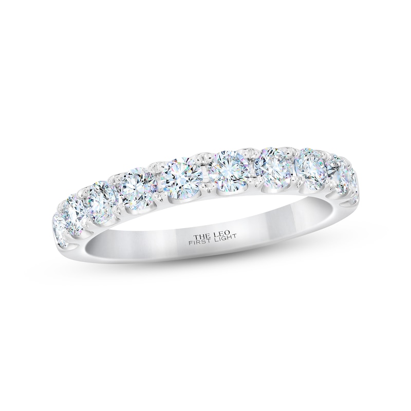 Main Image 1 of THE LEO First Light Diamond Anniversary Band 1 ct tw 14K White Gold