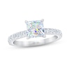 Thumbnail Image 1 of THE LEO First Light Diamond Princess-Cut Engagement Ring 1-7/8 ct tw 14K White Gold