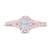 Thumbnail Image 3 of THE LEO First Light Diamond Oval-Cut Engagement Ring 3/4 ct tw 14K Rose Gold