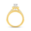 Thumbnail Image 3 of Princess-cut Diamond Bridal Set 1-1/2 ct tw 14K Two-Tone Gold