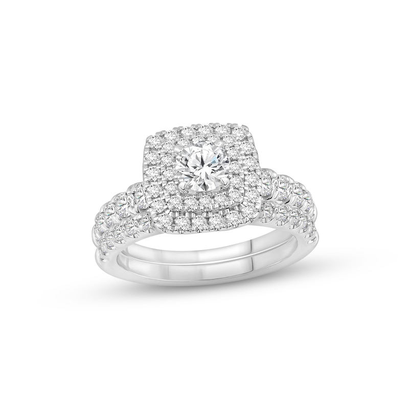 Main Image 1 of Diamond Bridal Set 1-3/4 ct tw 14K White Gold