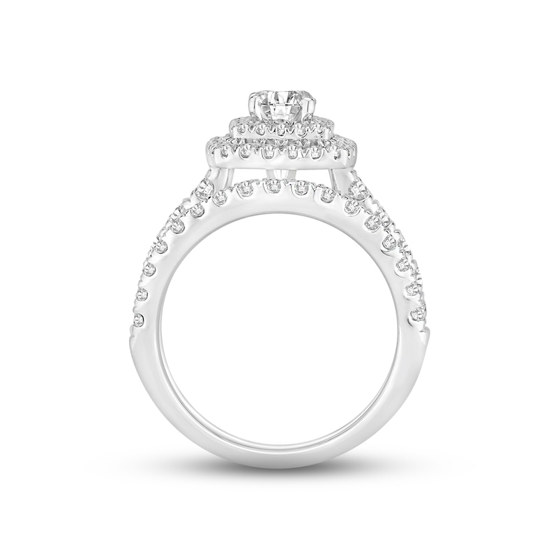 Main Image 3 of Diamond Bridal Set 1-3/4 ct tw 14K White Gold