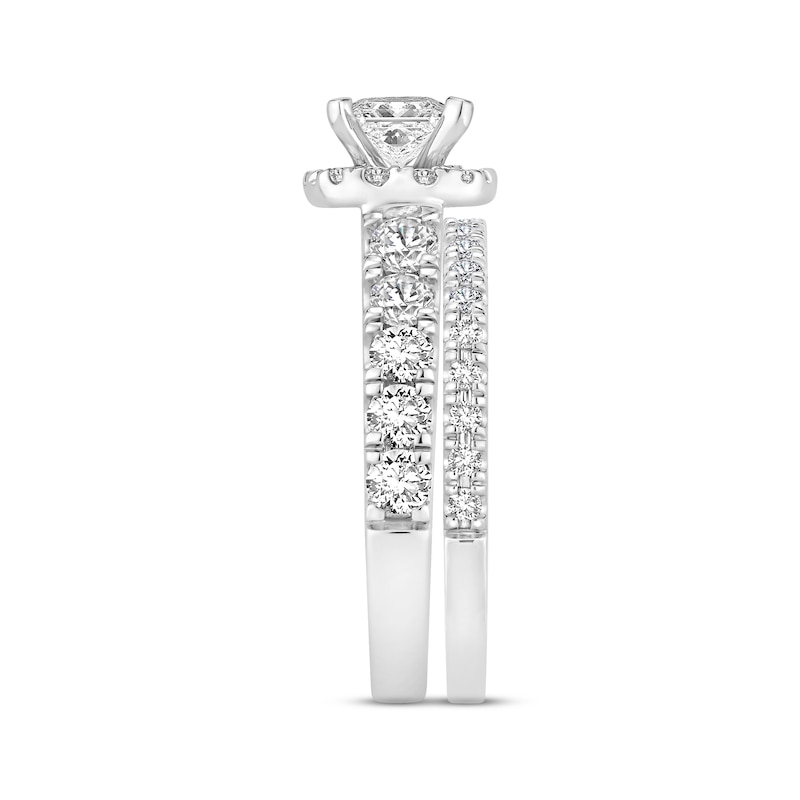 Main Image 2 of Diamond Bridal Set 2-1/5 ct tw 14K White Gold