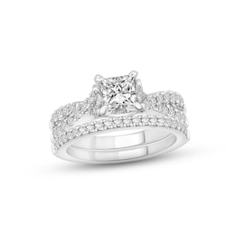 Diamond Bridal Set 1-1/6 ct tw 14K White Gold