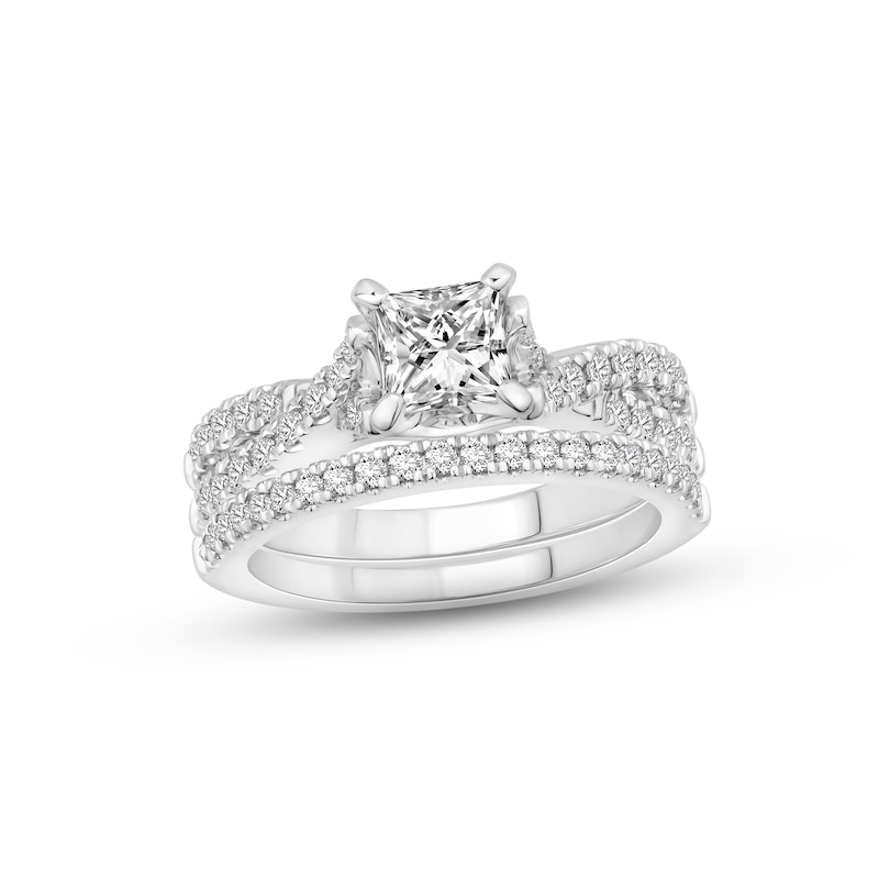 Diamond Bridal Set 1-1/6 ct tw 14K White Gold