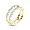 Thumbnail Image 2 of THE LEO Diamond Enhancer Ring 1/2 ct tw Round-cut 14K Yellow Gold