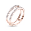 Thumbnail Image 2 of THE LEO Diamond Enhancer Ring 1/2 ct tw Round-cut 14K Rose Gold