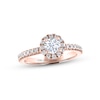 Thumbnail Image 0 of THE LEO Diamond Engagement Ring 3/4 ct tw Round-cut 14K Rose Gold
