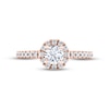Thumbnail Image 2 of THE LEO Diamond Engagement Ring 3/4 ct tw Round-cut 14K Rose Gold
