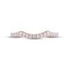 Thumbnail Image 3 of THE LEO Diamond Wedding Band 1/5 ct tw Round-cut 14K Rose Gold