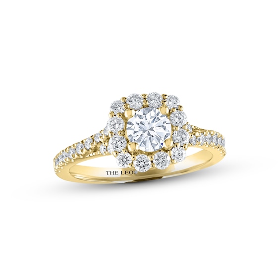 THE LEO Diamond Engagement Ring 1-1/ ct tw Round-cut 14K Yellow Gold