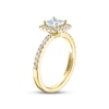 Thumbnail Image 2 of THE LEO Diamond Engagement Ring 1 ct tw Princess & Round-cut 14K Yellow Gold