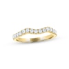 Thumbnail Image 1 of THE LEO Diamond Wedding Band 3/8 ct tw Round-cut 14K Yellow Gold