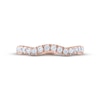 Thumbnail Image 3 of THE LEO Diamond Wedding Band 3/8 ct tw Round-cut 14K Rose Gold