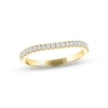 Thumbnail Image 1 of THE LEO Diamond Wedding Band 1/5 ct tw Round-cut 14K Yellow Gold